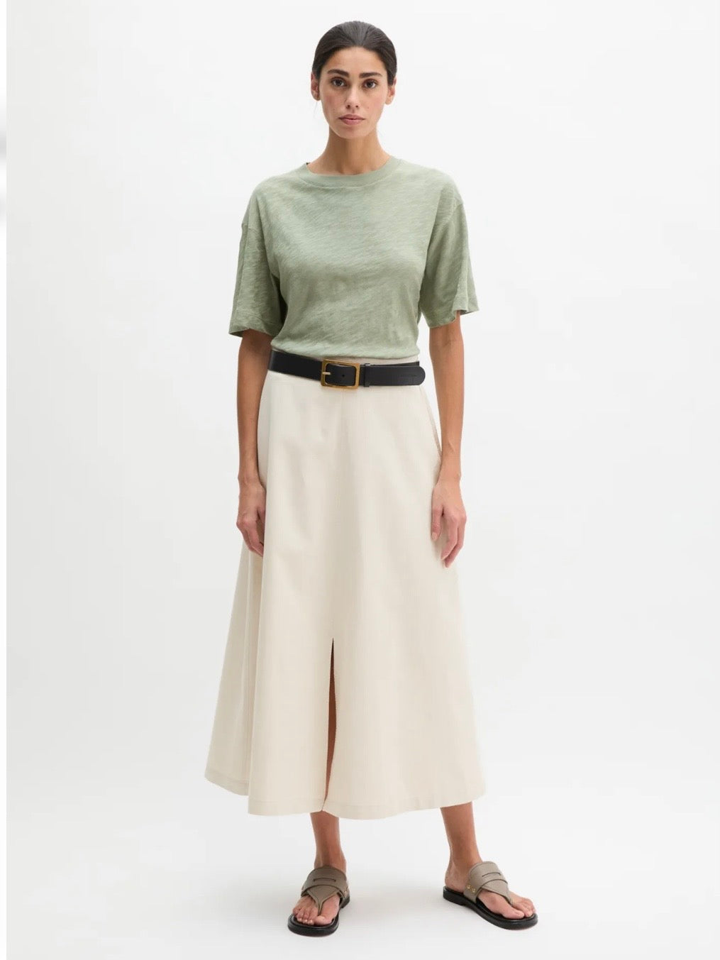 T-shirt, short sleeve, Green