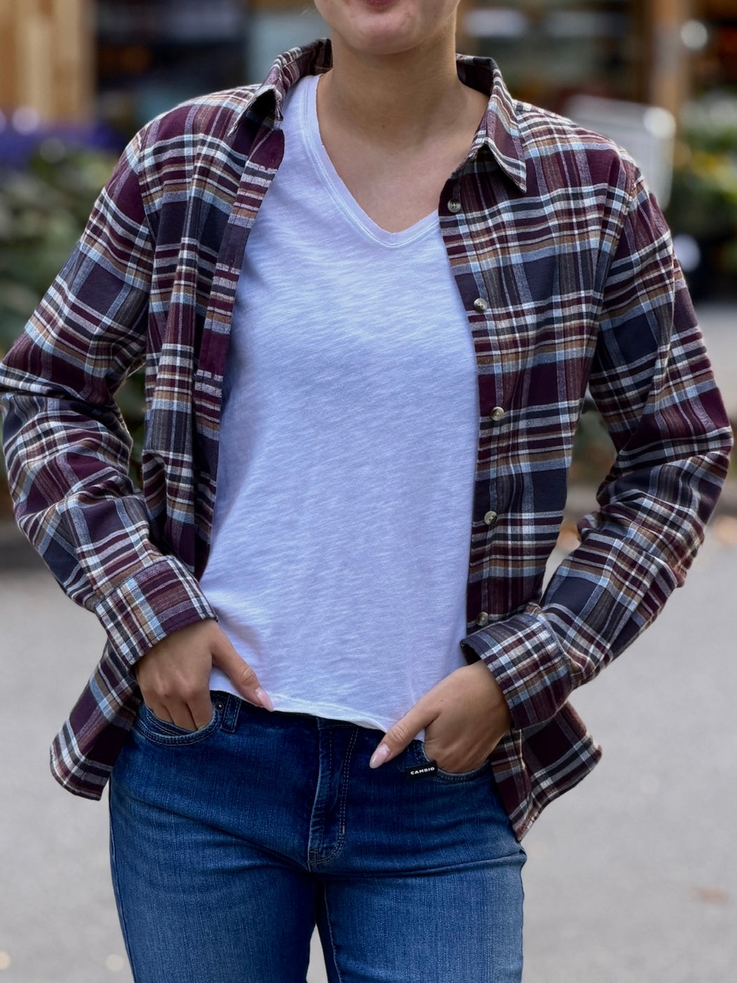 Arc Modern Tartan, Burgunder