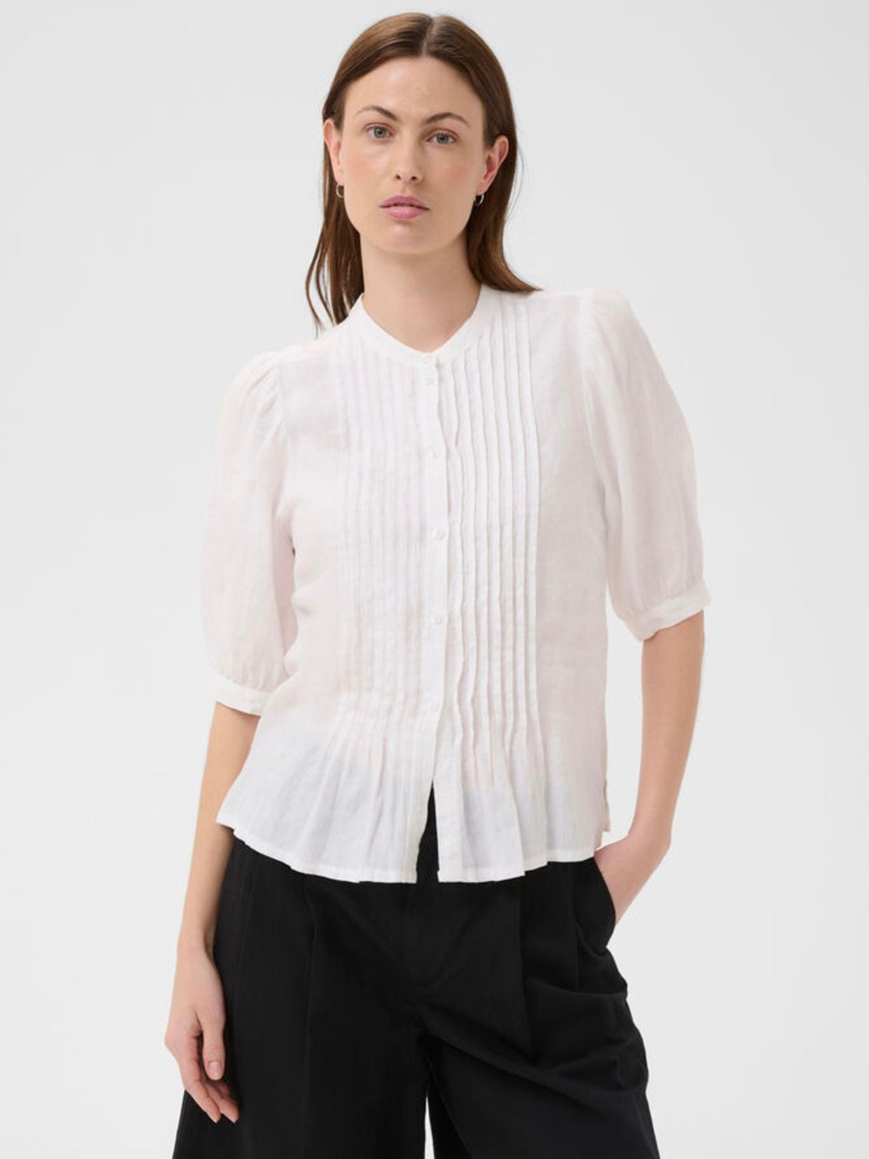 Alesia PW Shirt, White