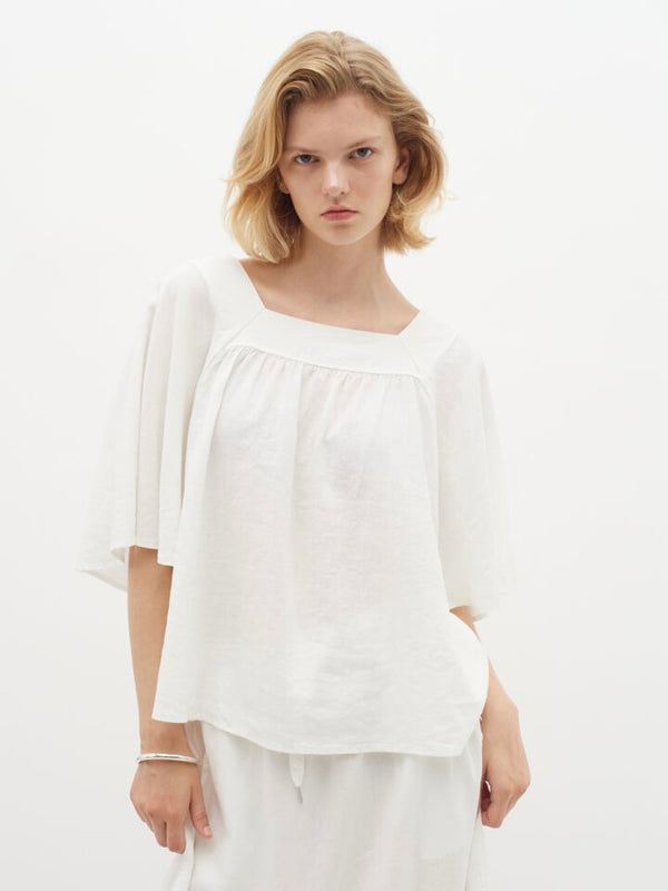 Ellie IW Top, Pure White