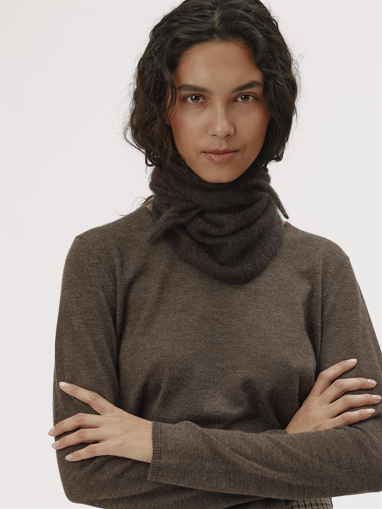 PAULA Scarf, Brown