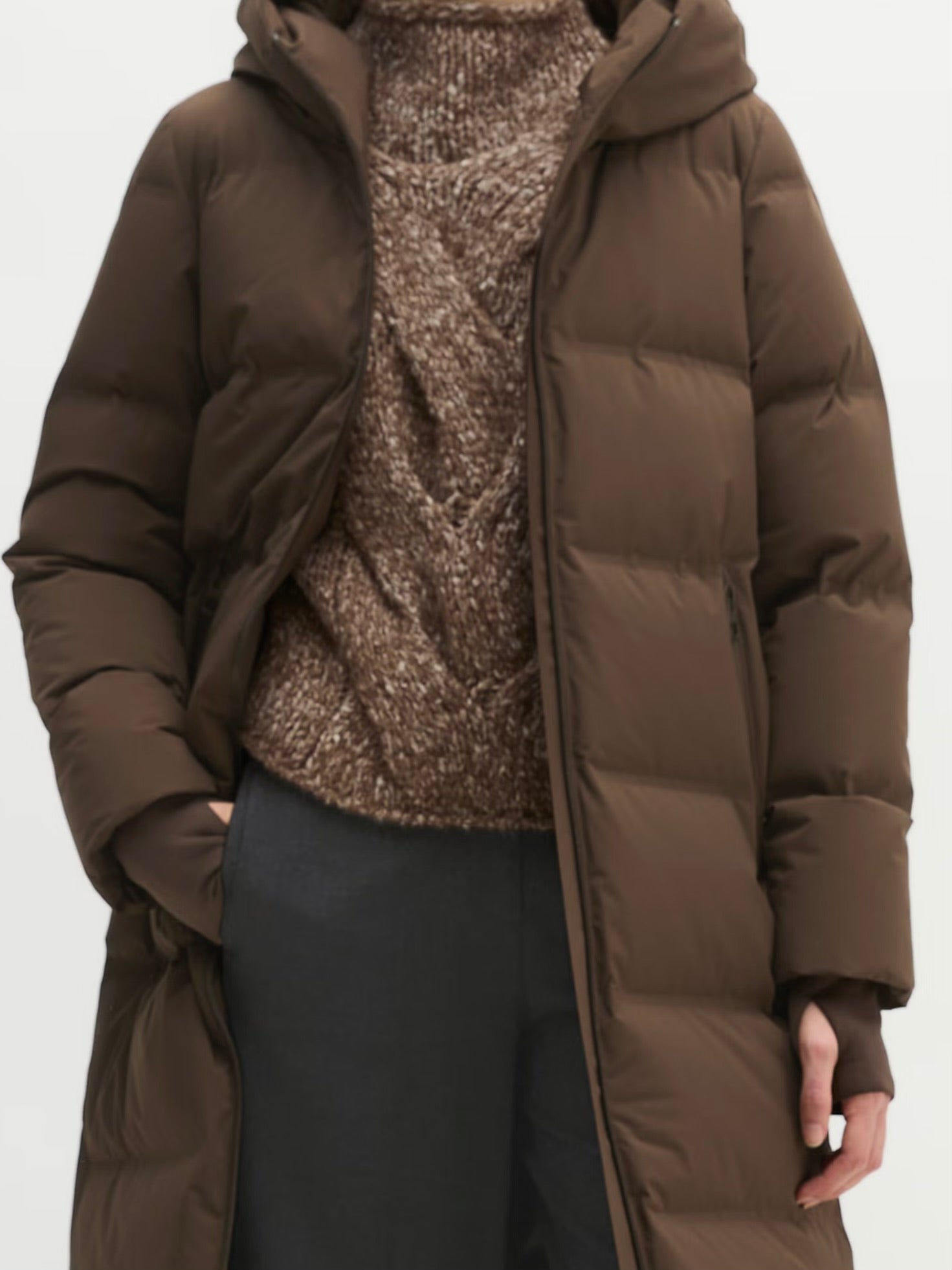 Outdoor Coats, Burnt Coffee