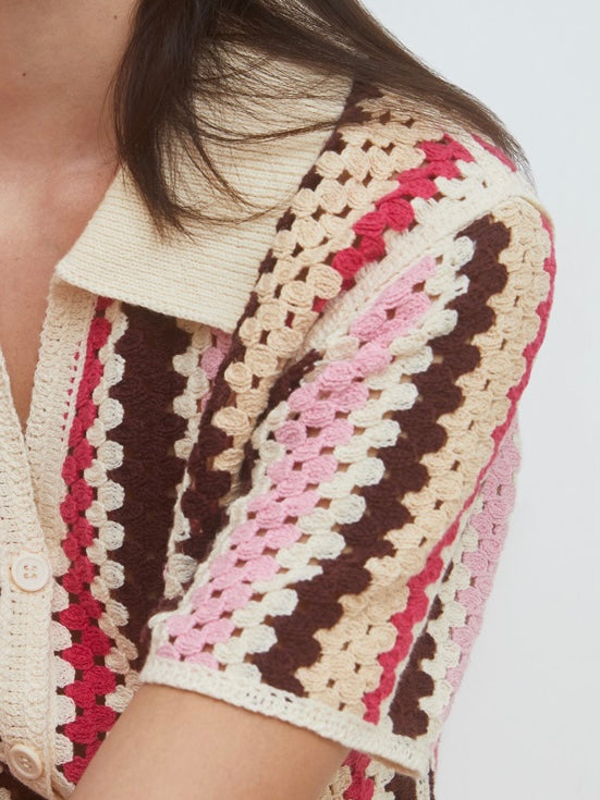 Gigi Blouse, Rose