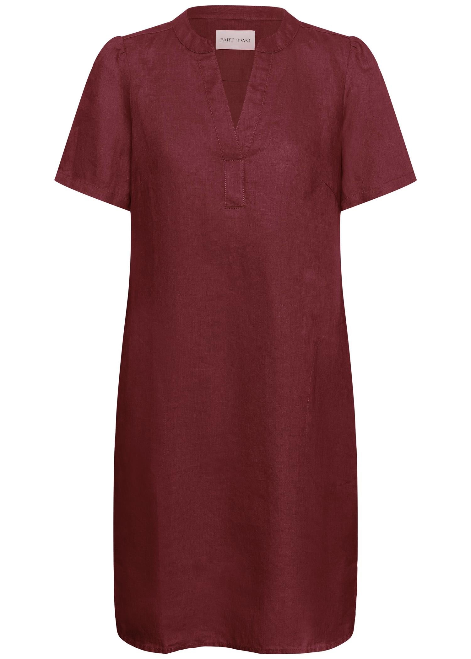 Aminase PW Dress, Red