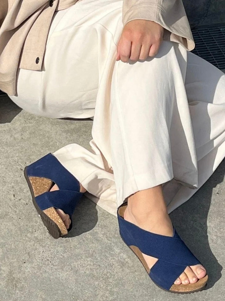 FRANCES 23 Suede, Navy