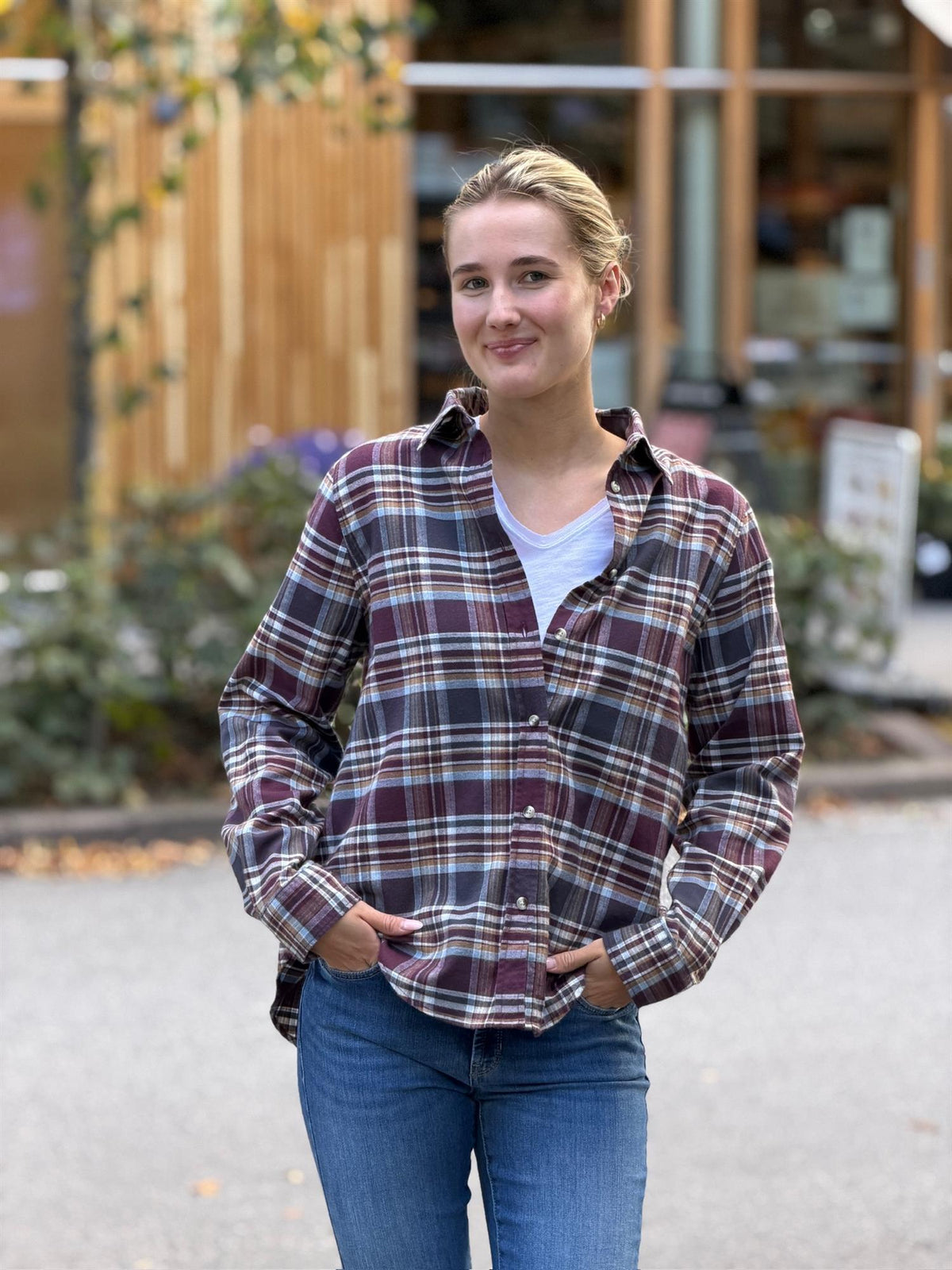 Arc Modern Tartan, Burgunder