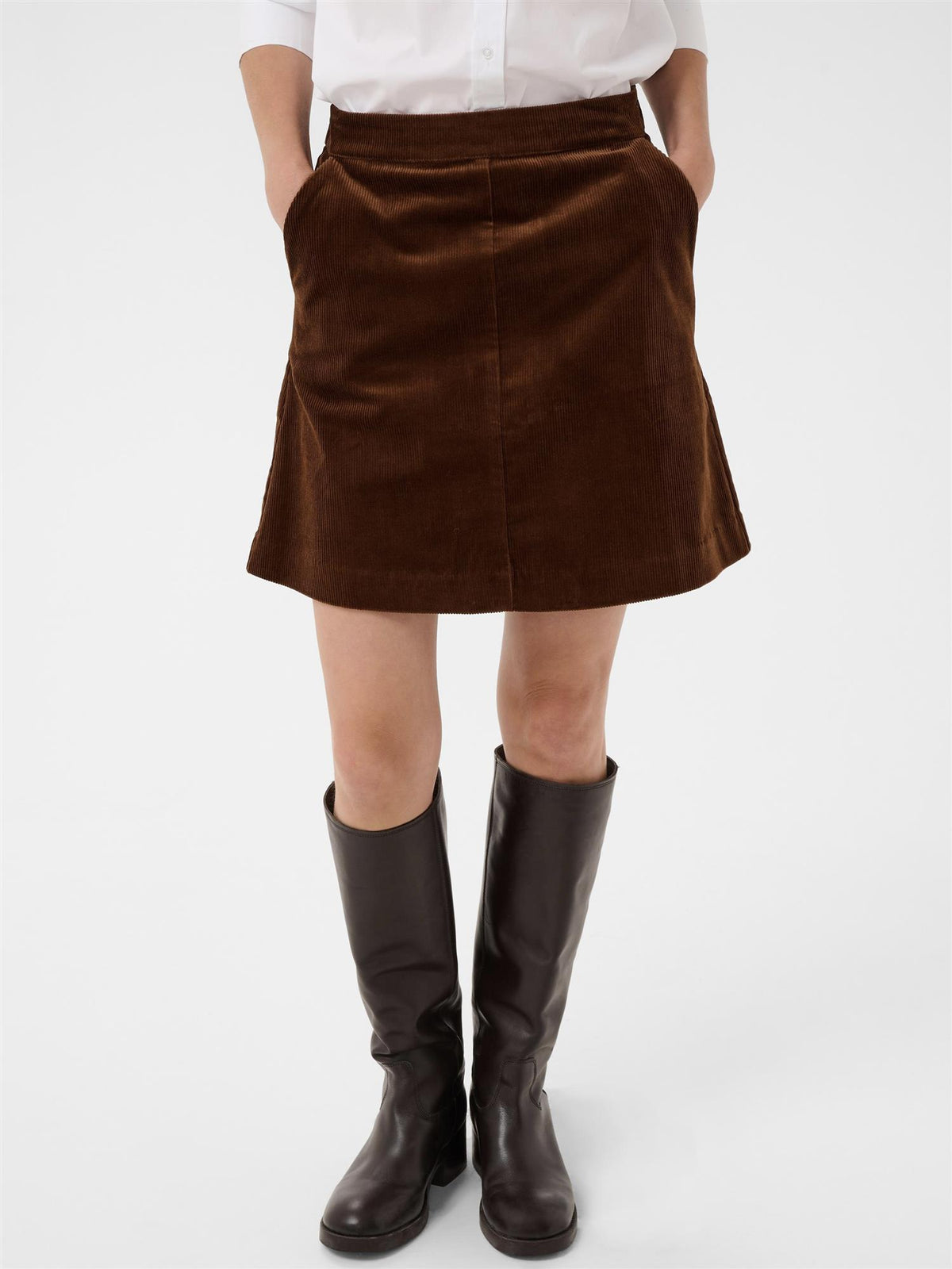 Lings PW Skirt, Brown