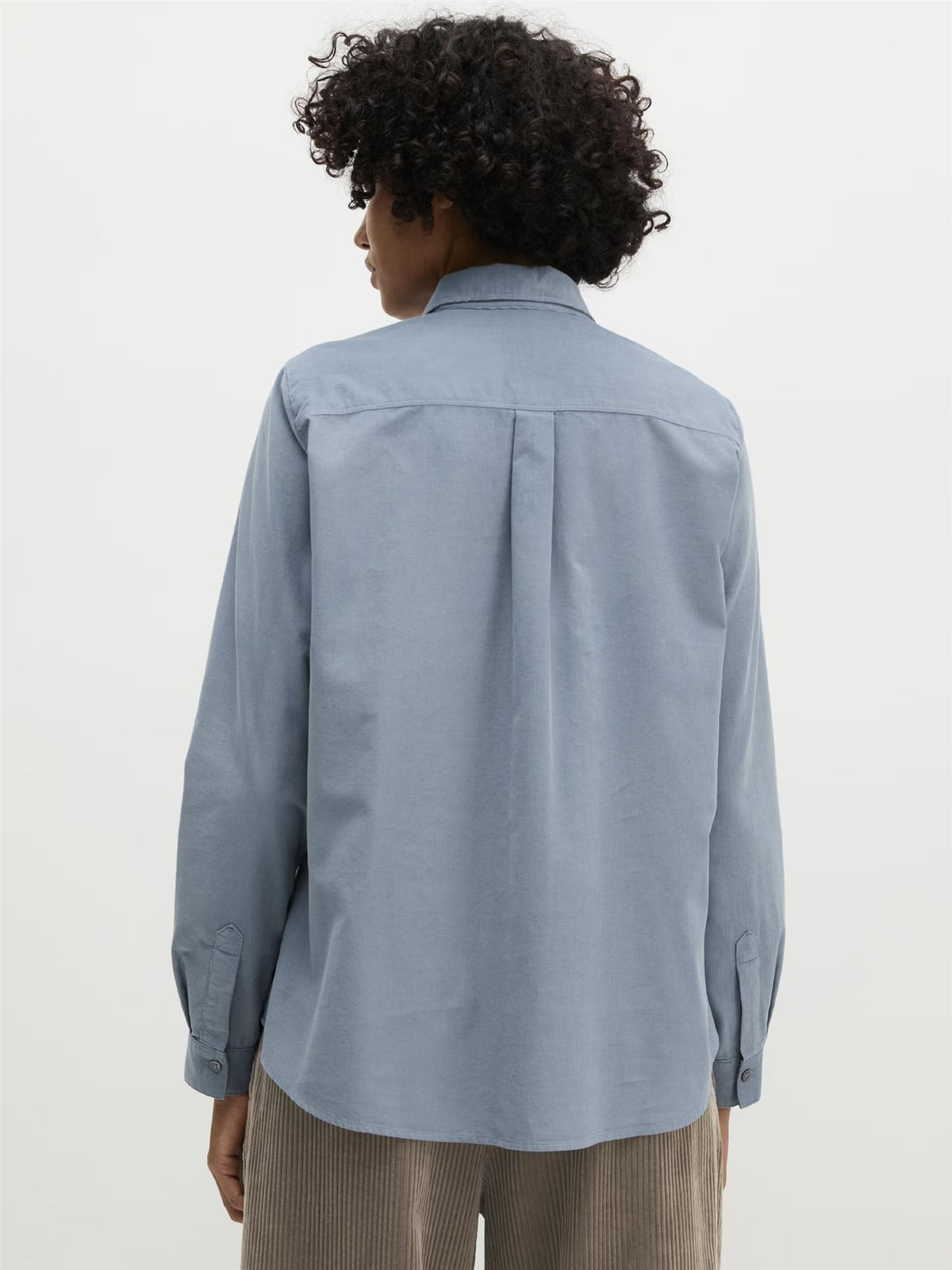 Woven Blouse, Stormy Sea