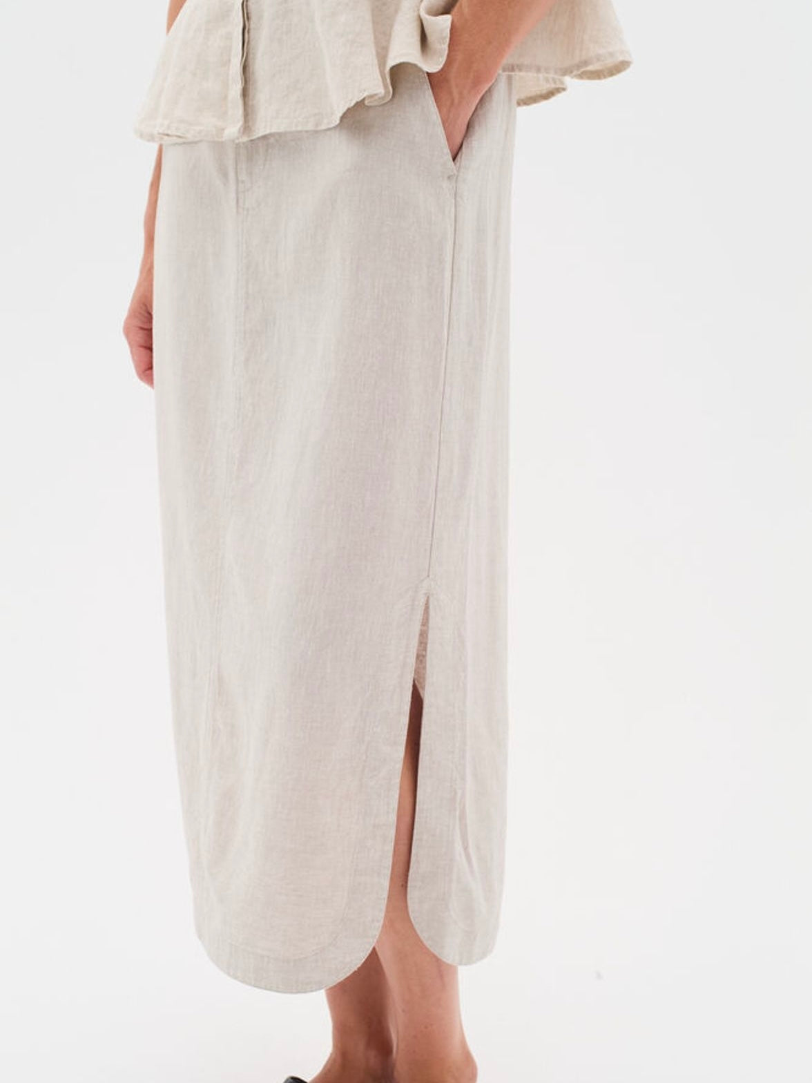 Rimone IW Skirt, Ecru