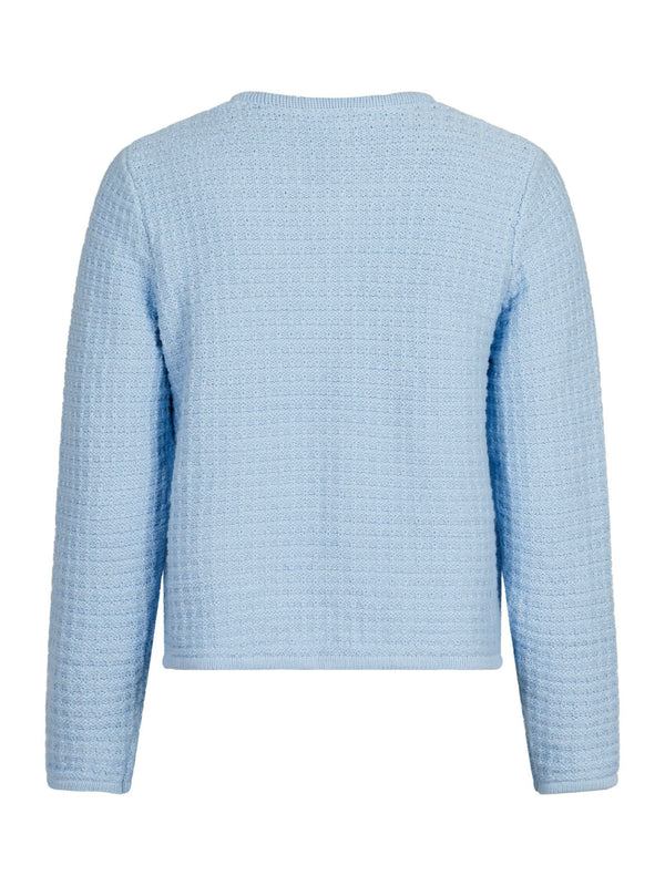 Limone Knit Jacket, Blue