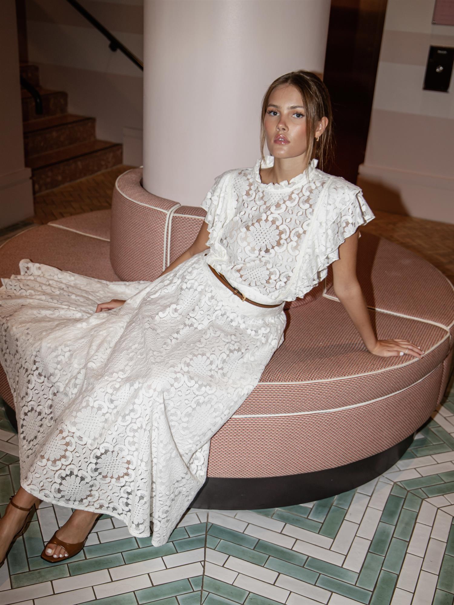 Astrid Skirt, Chantilly Lace