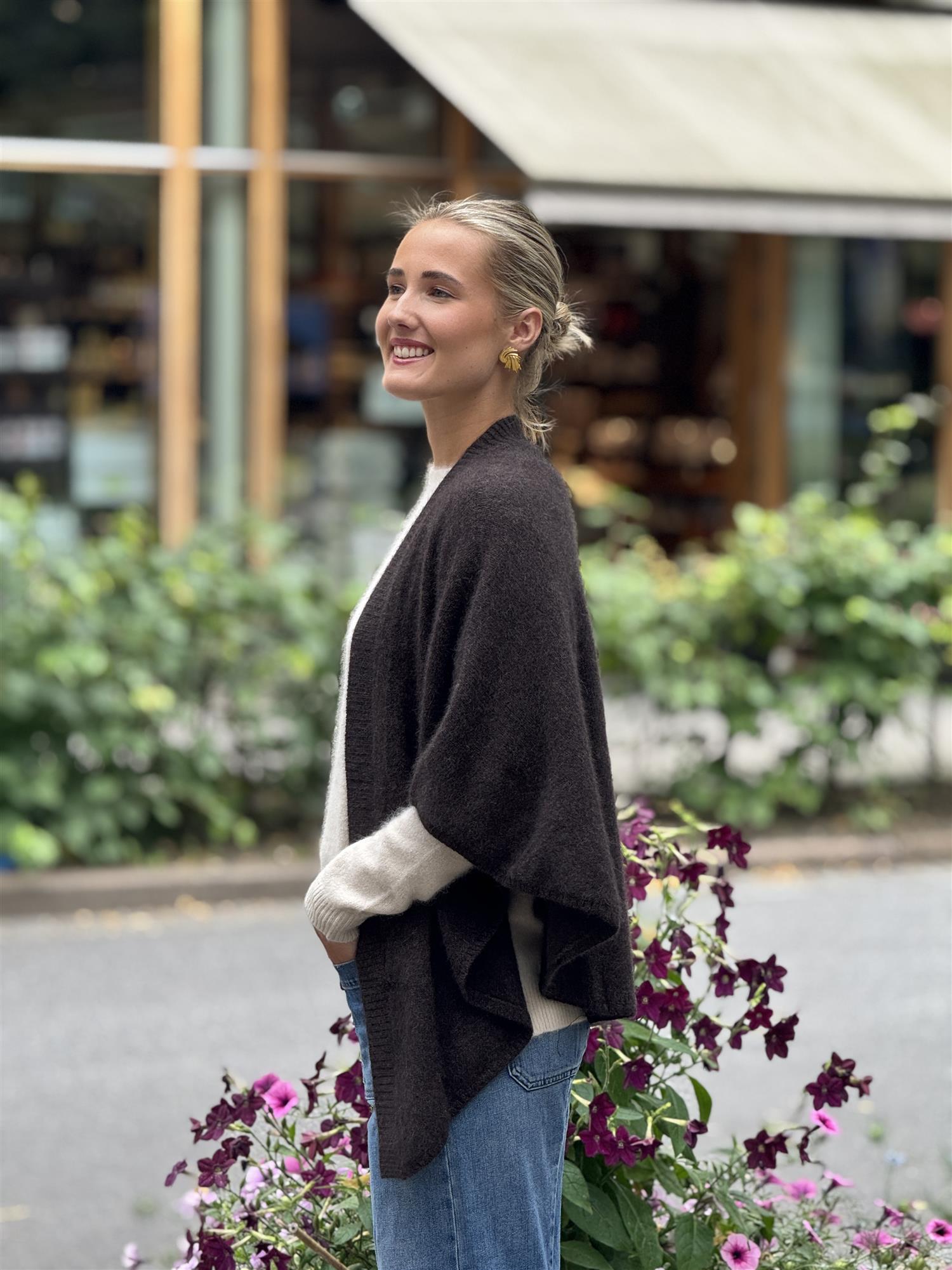 SANNE sjal, Brown