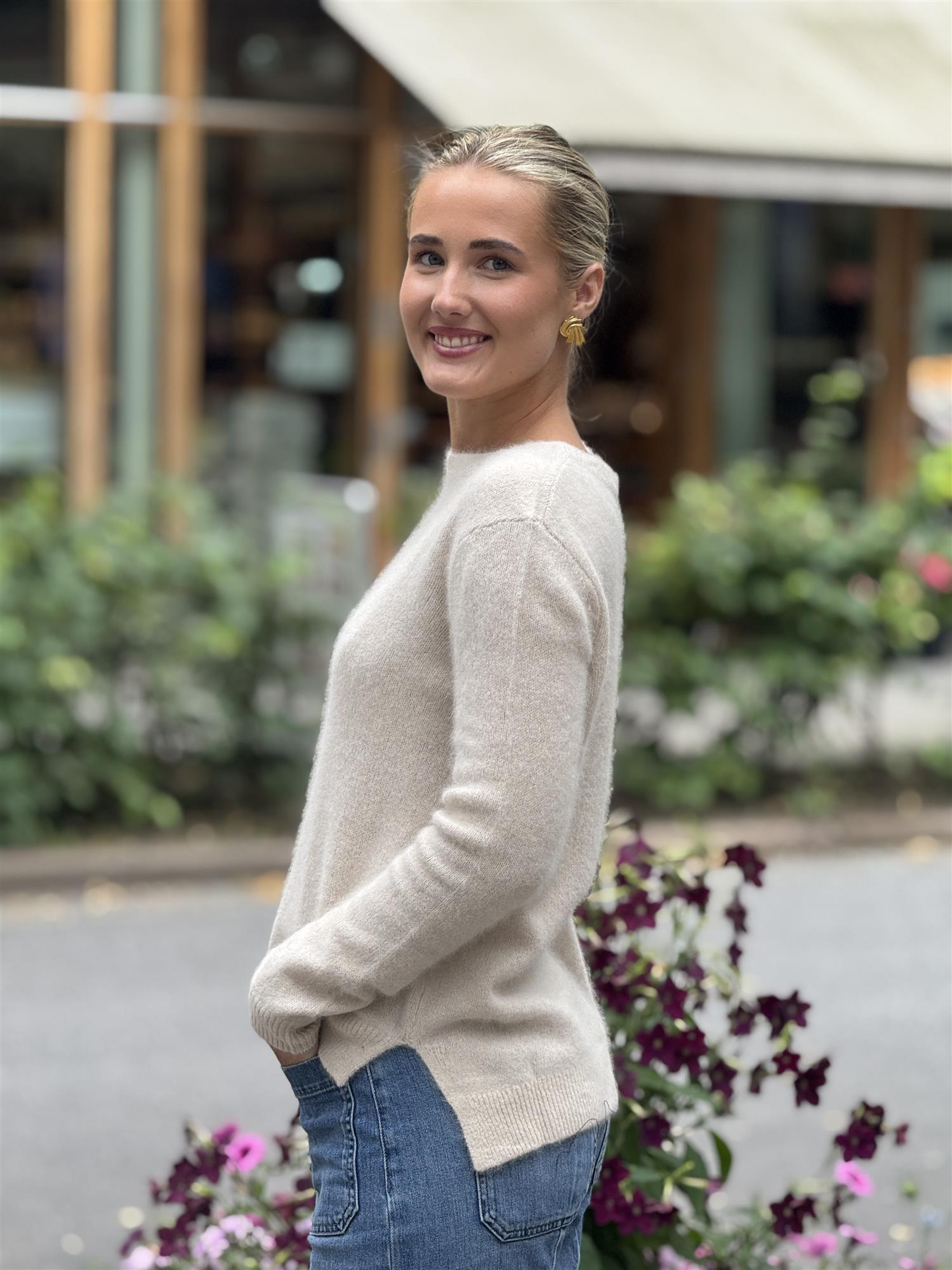 JOIE Pullover, Oatmeal Beige