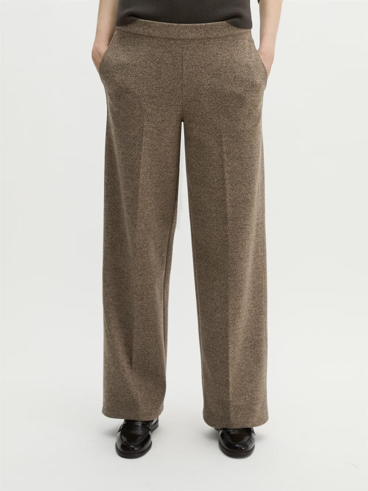 Jersey Pant, Dark Brown
