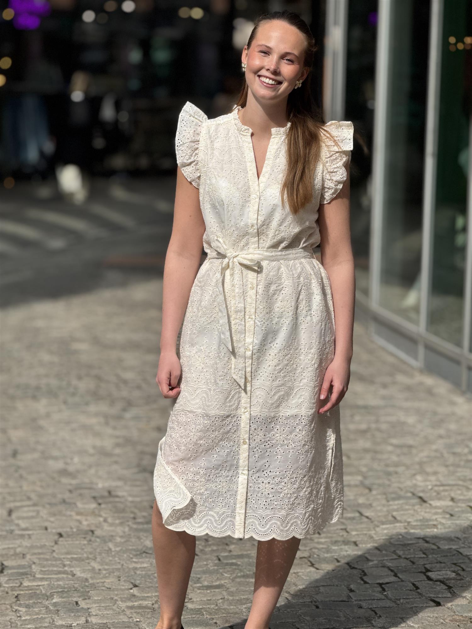 LR-ROSALINA 3 Dress, White