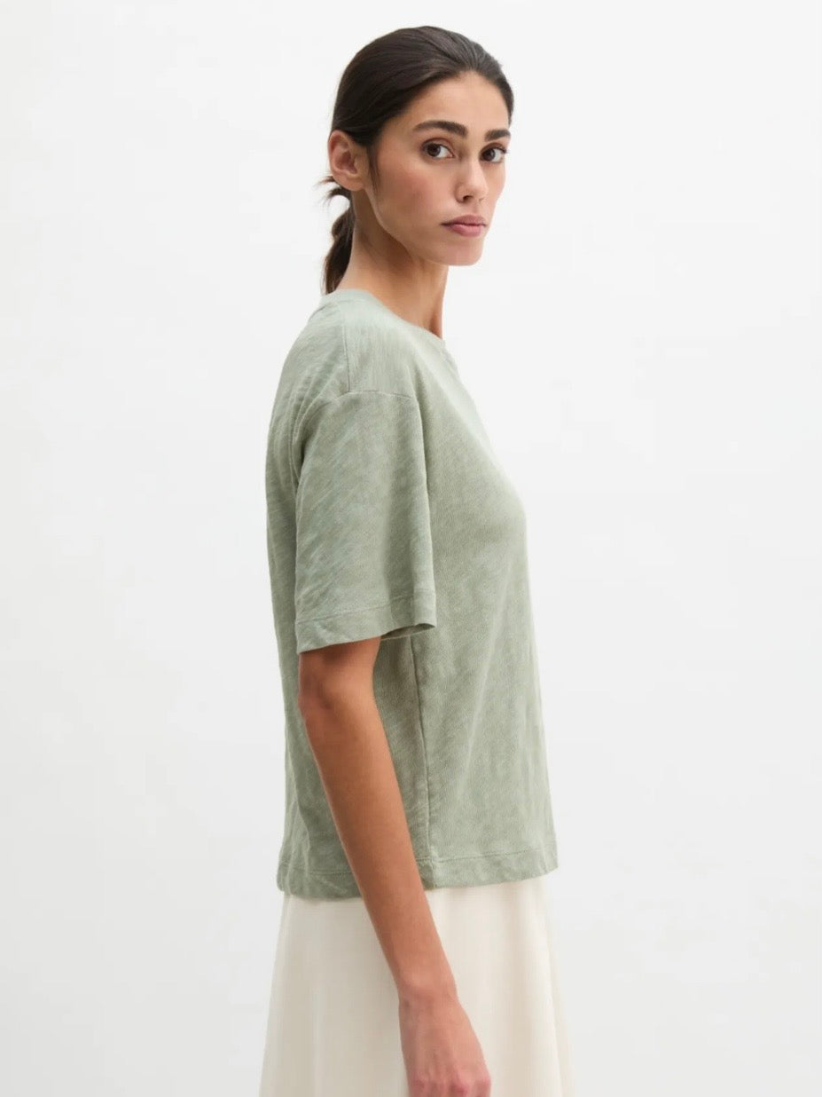 T-shirt, short sleeve, Green