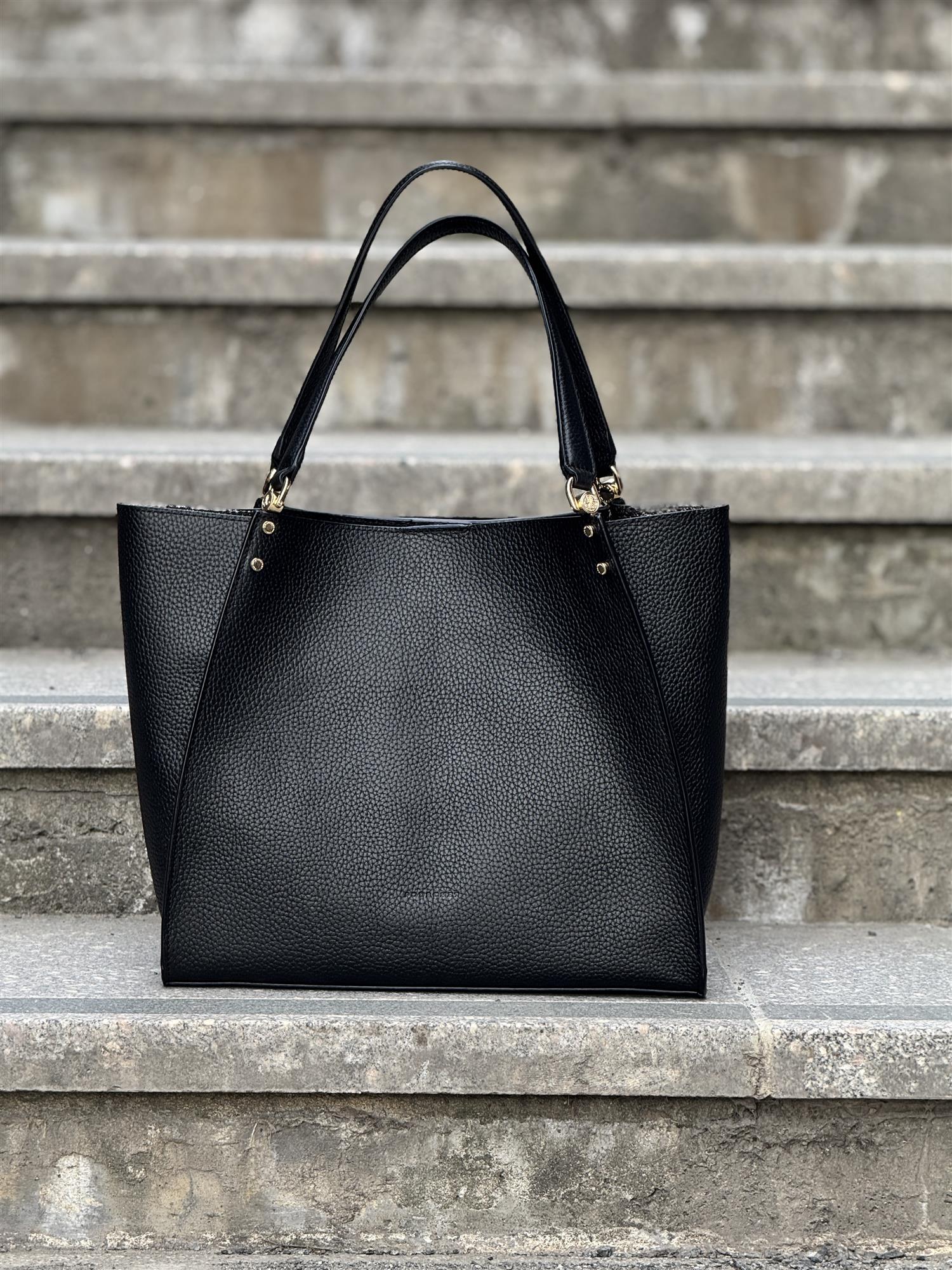 Hebdo shoppingbag Large, Black
