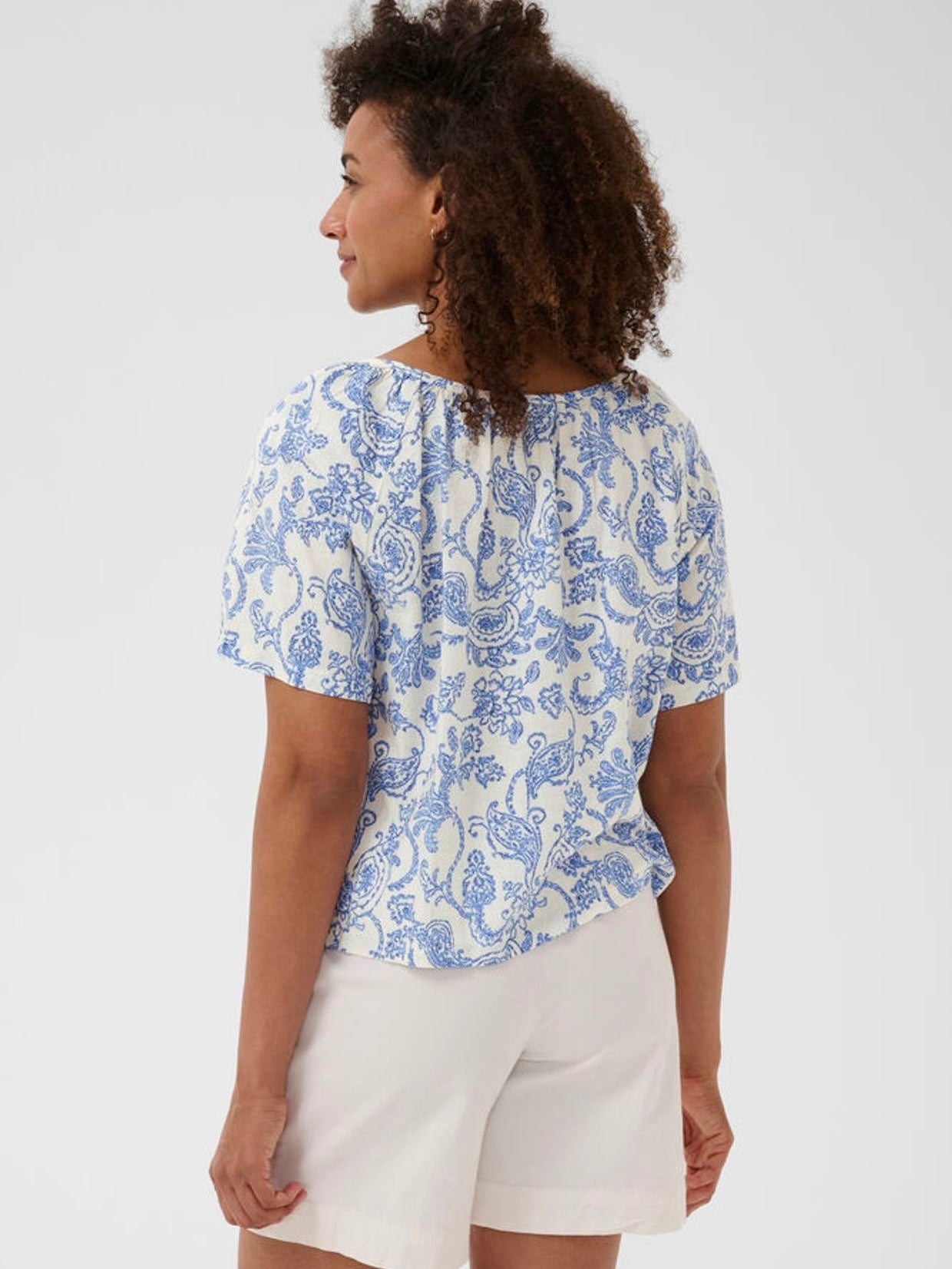 Bentha PW Blouse, Blue