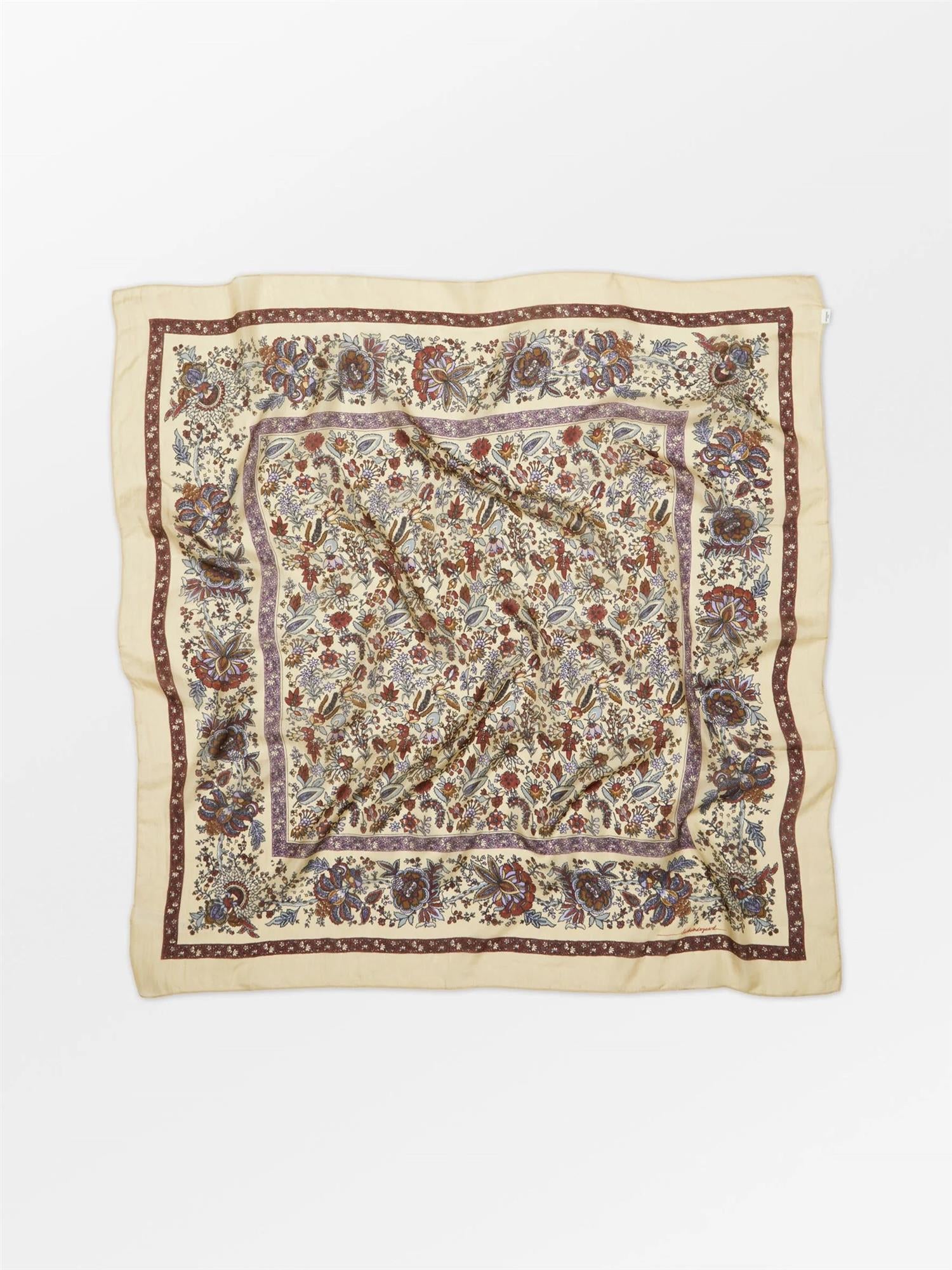 Tapisflora Taby Sia scarf, White