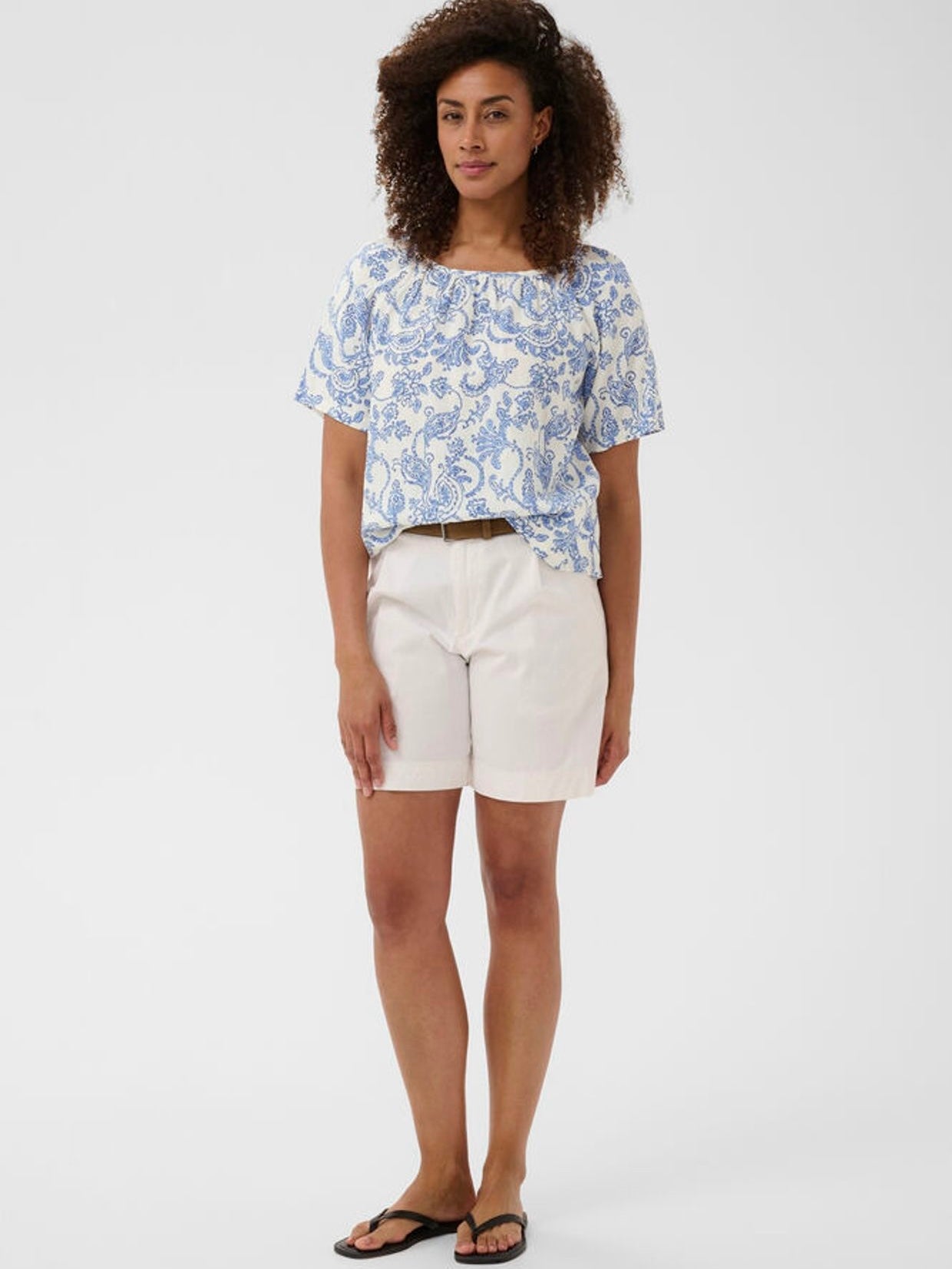 Bentha PW Blouse, Blue