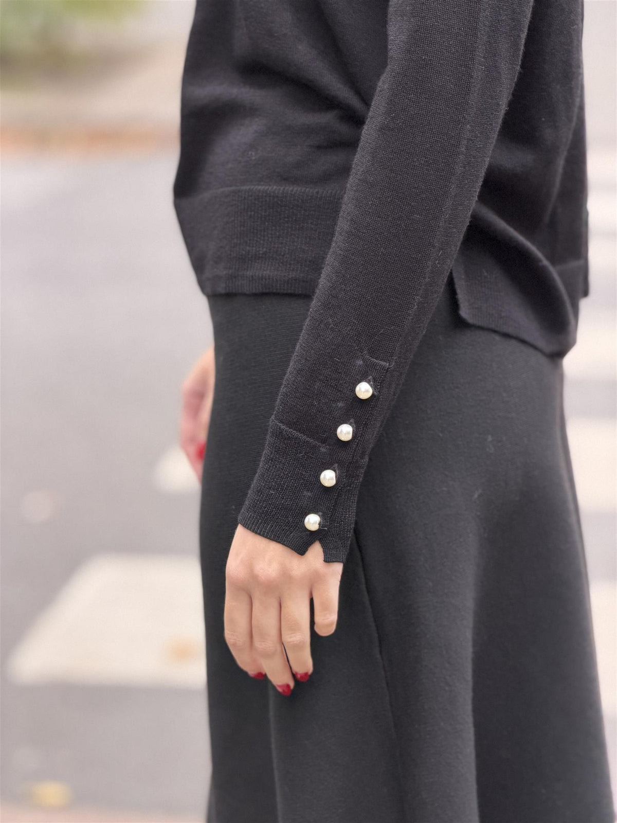 CW Poesi Pullover, Black