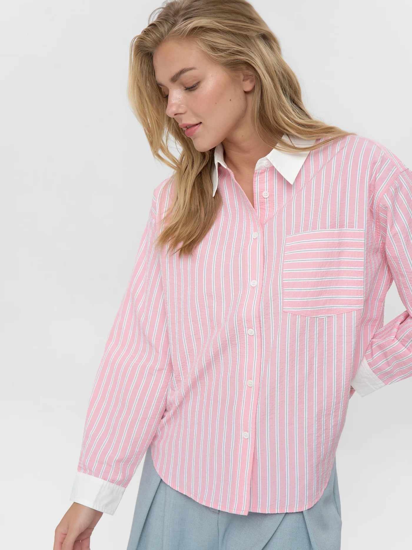 Rhonie Shirt, Rose