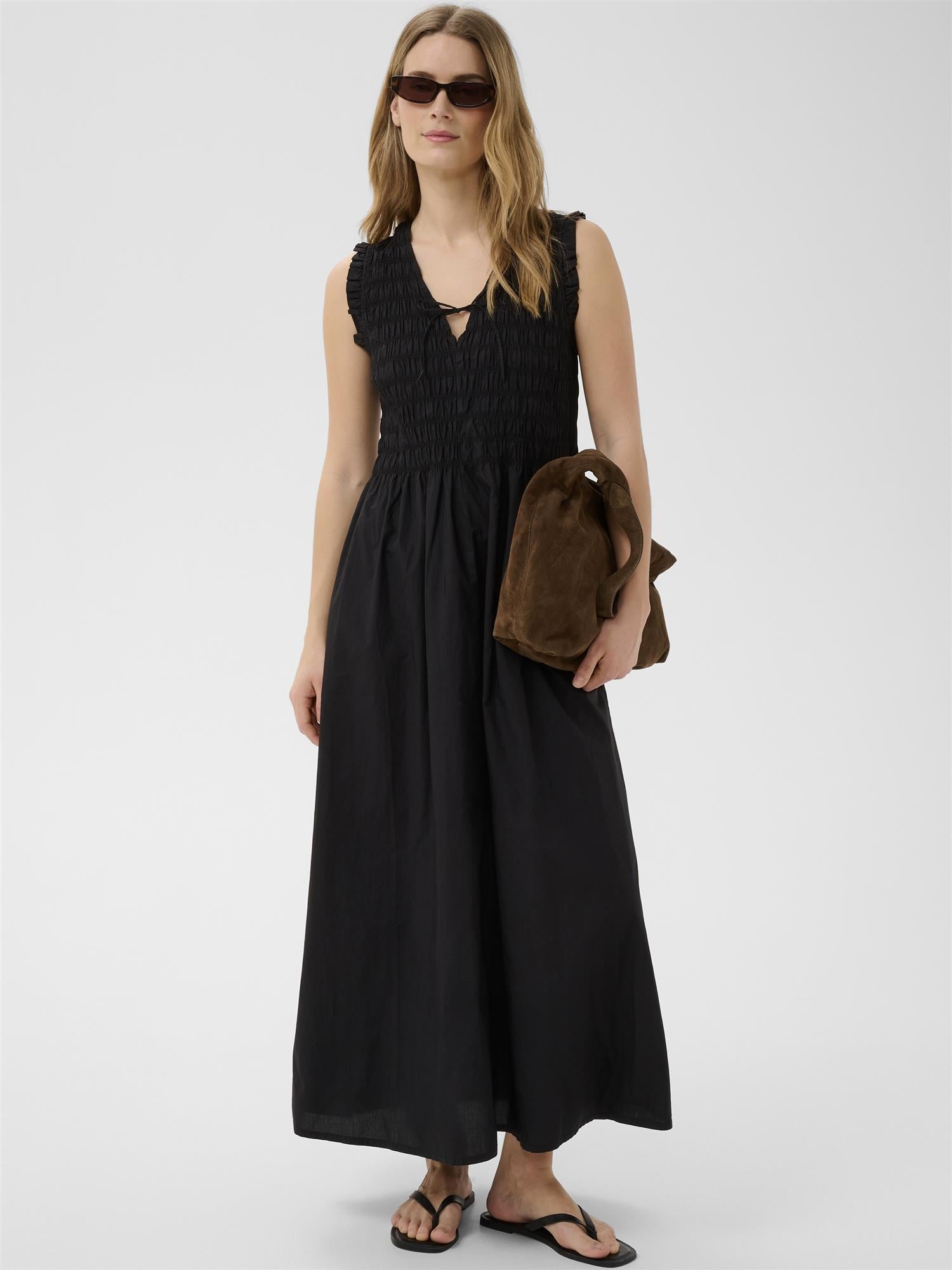 Borgnette PW Dress, Black