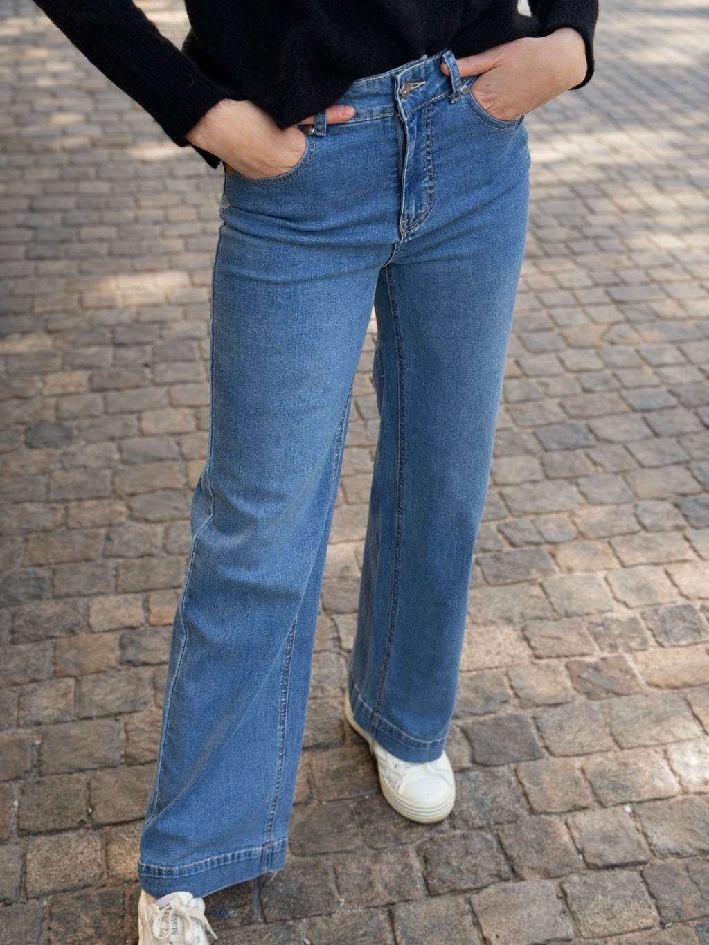 Janaya - Jeans, Light Blue Denim