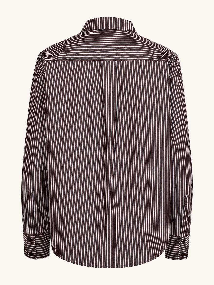 Rinnah Shirt, Chocolate