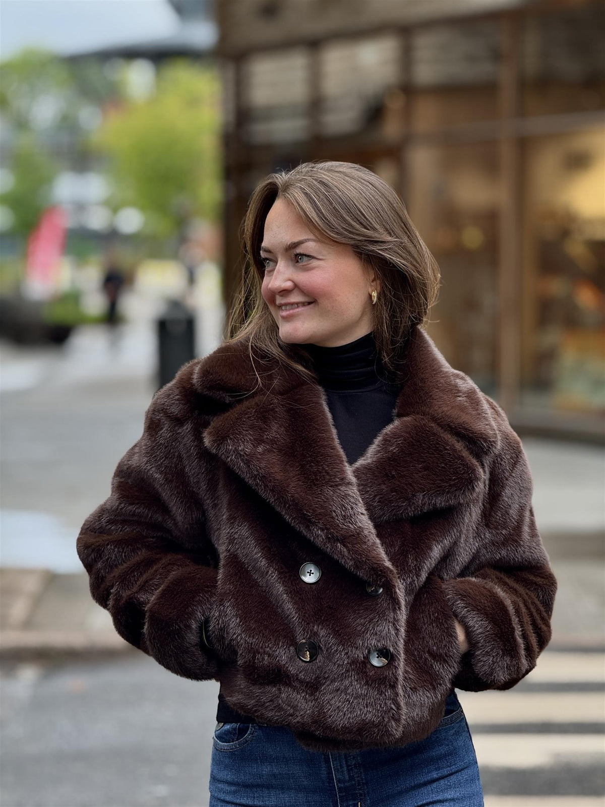 Nonice Jacket, Brown