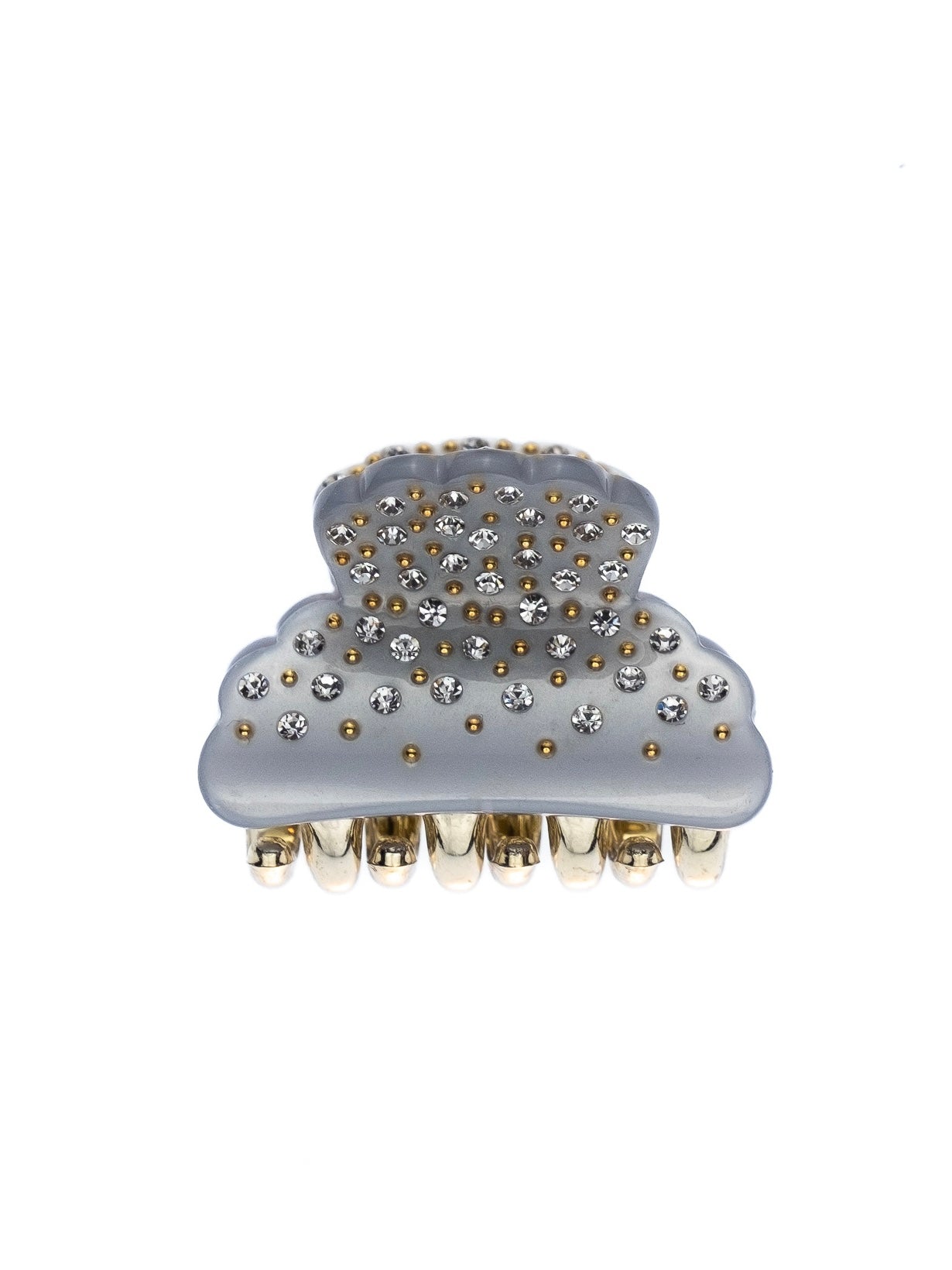 Crystal Hair Claw Small, Cool Blue