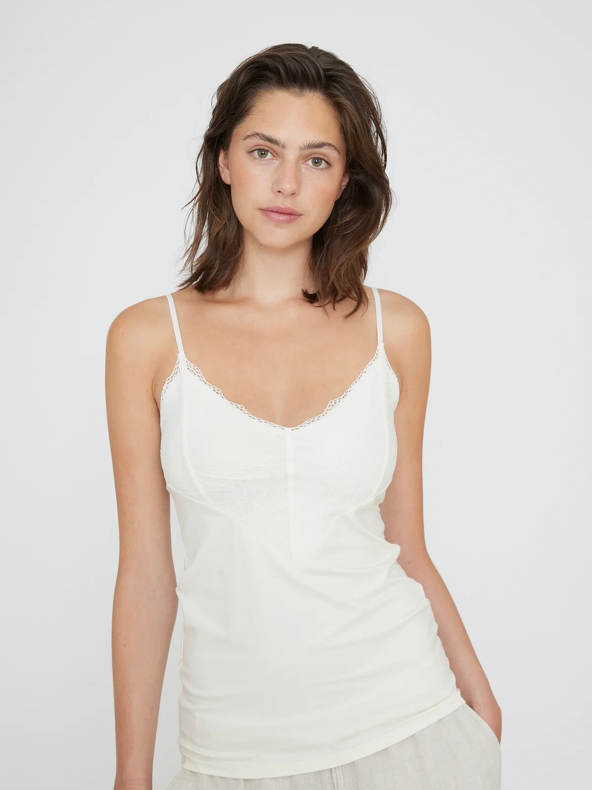 PALLYA Top, Off White