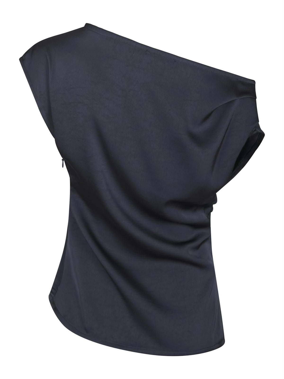 Mabelle Heavy Sateen Top, Blue