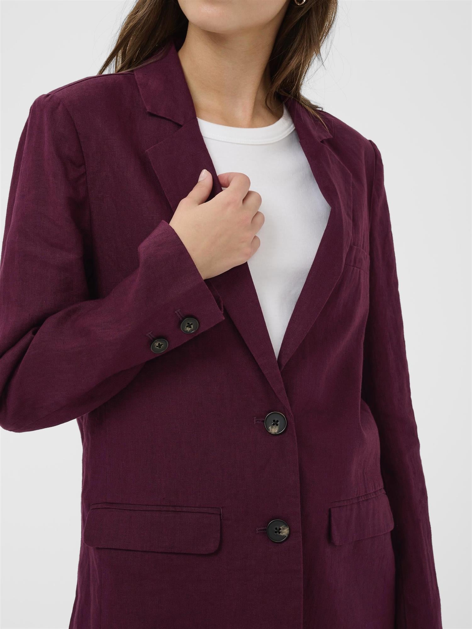 Nyan PW Blazer, Burgunder