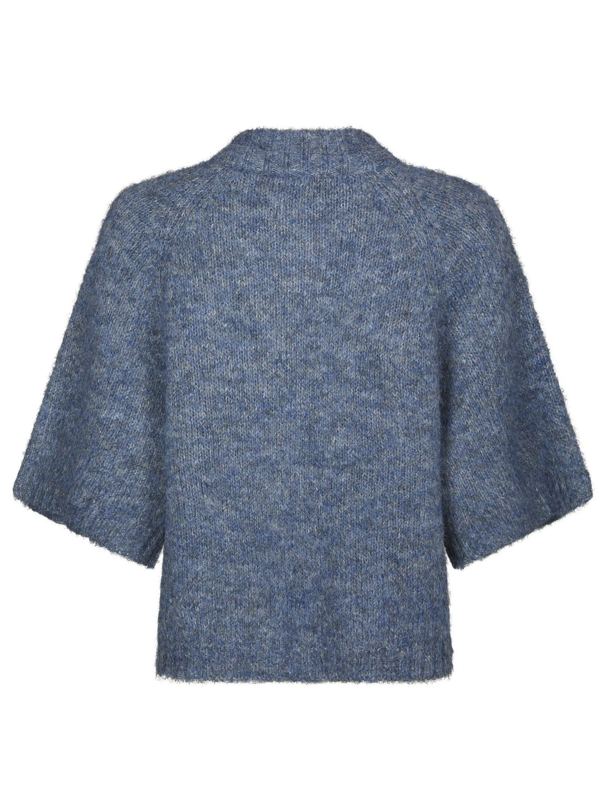 Benuta Fluffy Knit Cardigan, Blue