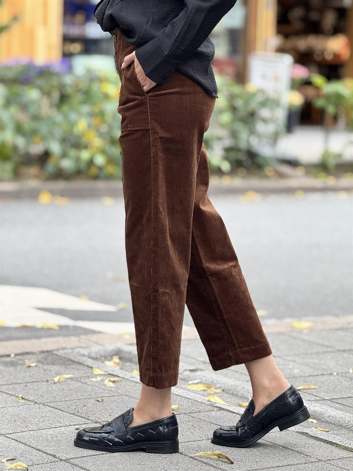Netta PW Pants, Brown