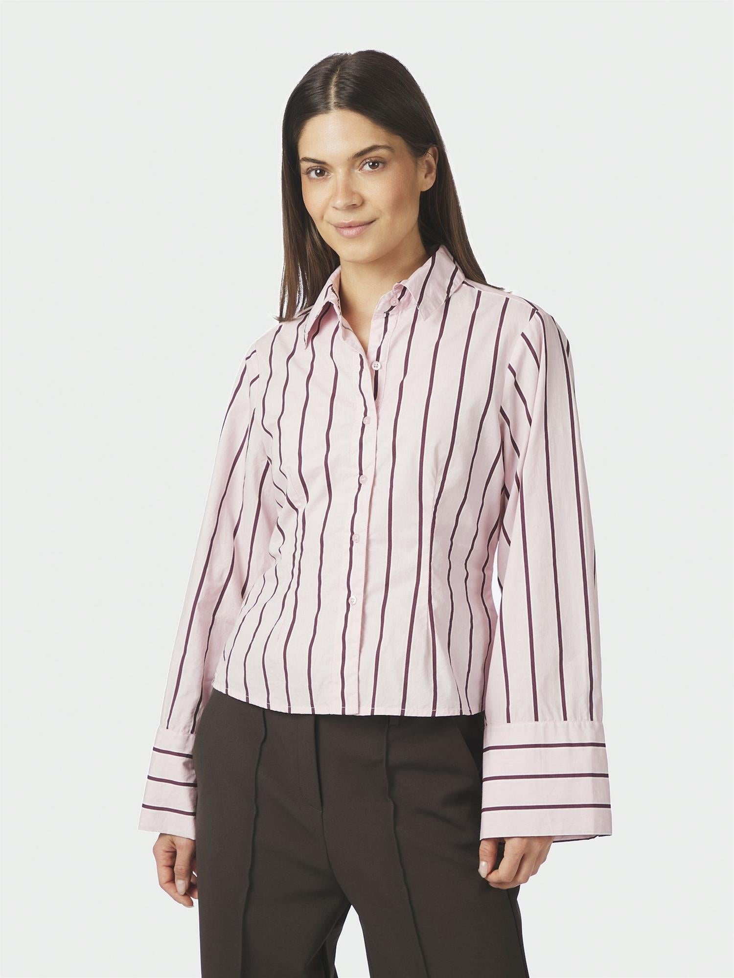Rosa Wide Stripe Shirt