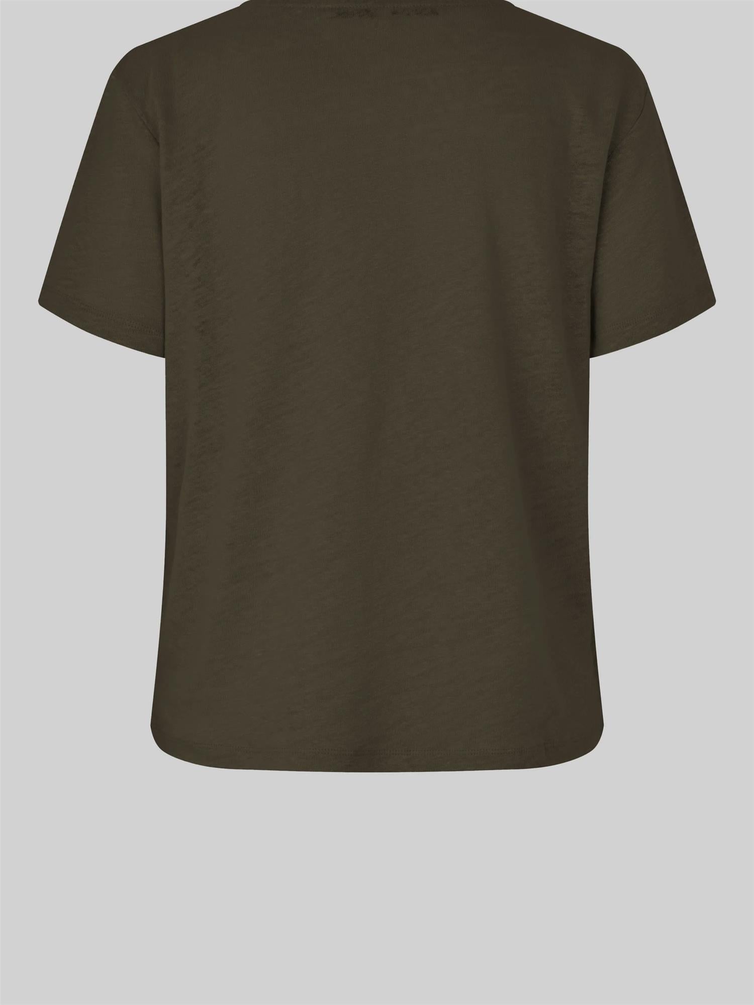 Peony O-Neck New Tee