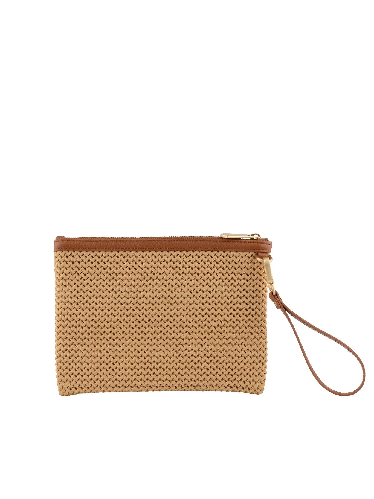 Cassis Straw Clutch