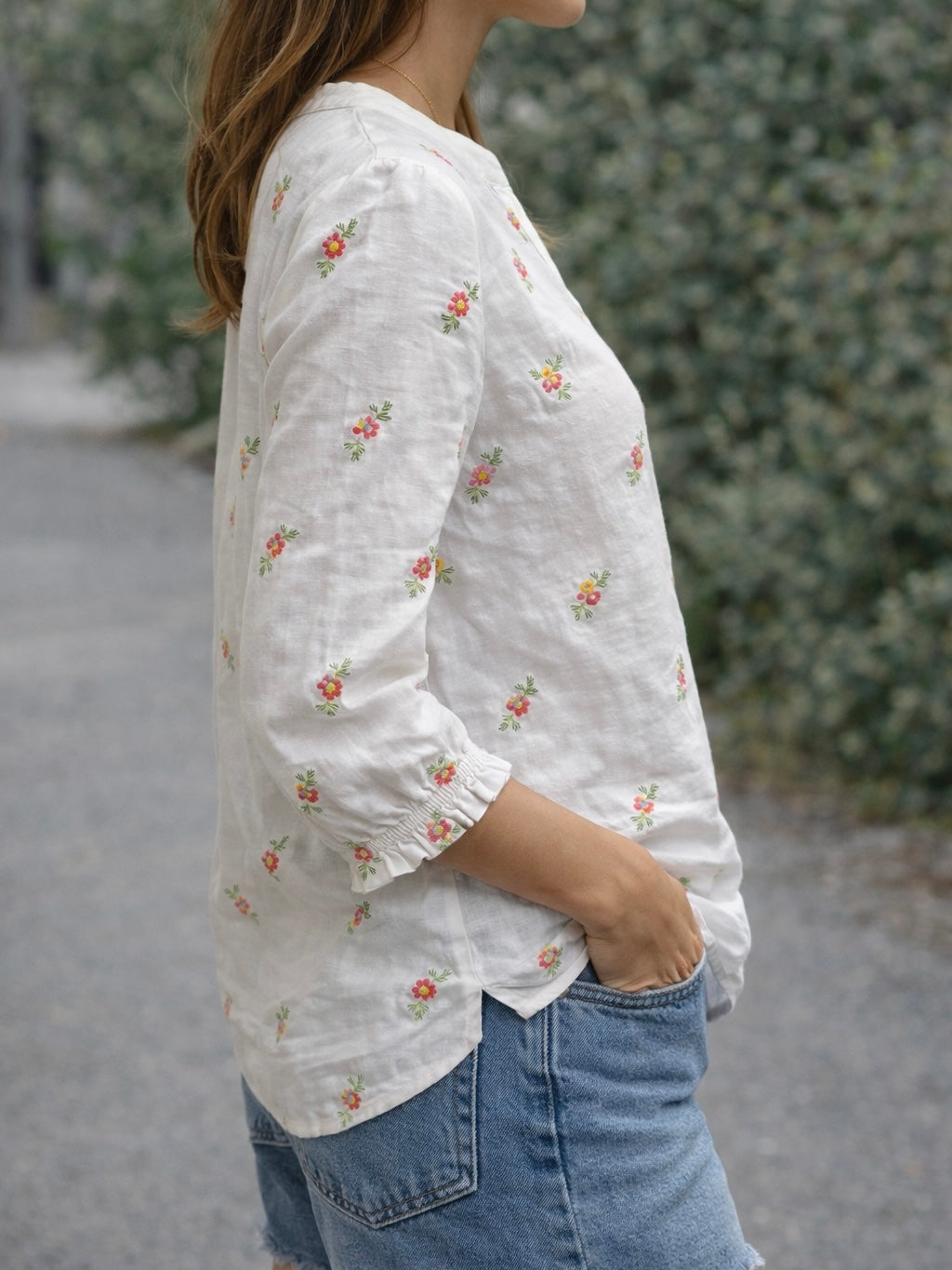 Rikkeliza Blouse, Rose