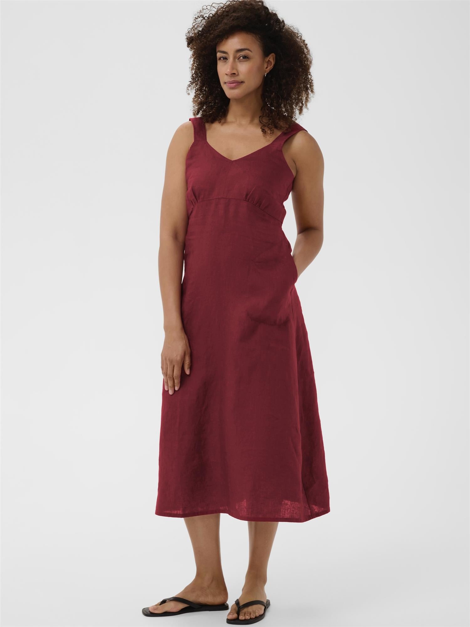 Botille PW Dress, Red