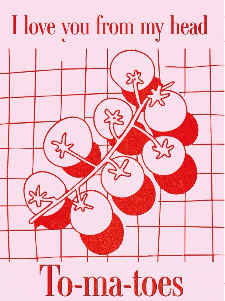 To-ma-toes Postcard