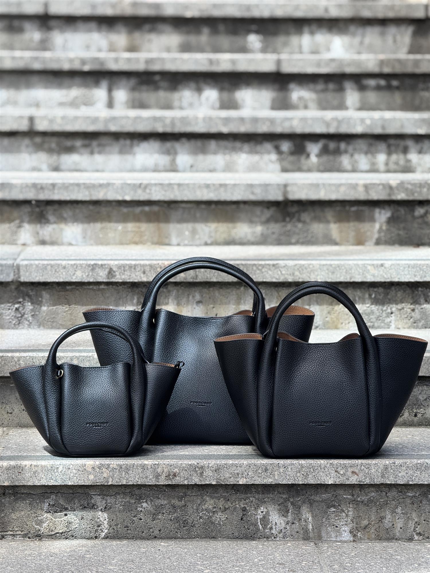 Citrouille small, crossbody, Black