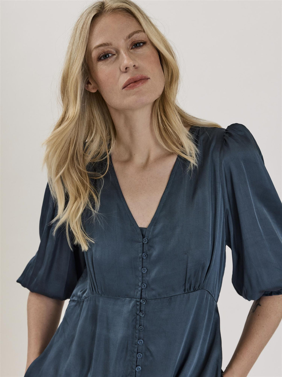 Kiley dress, Orion Blue