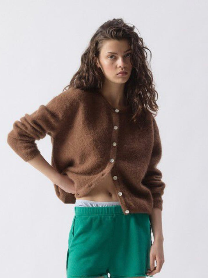 Vitow Cardigan, Chocolat Chine