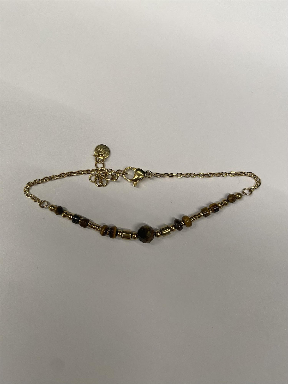 Bracelet, Natural stones, Maroon