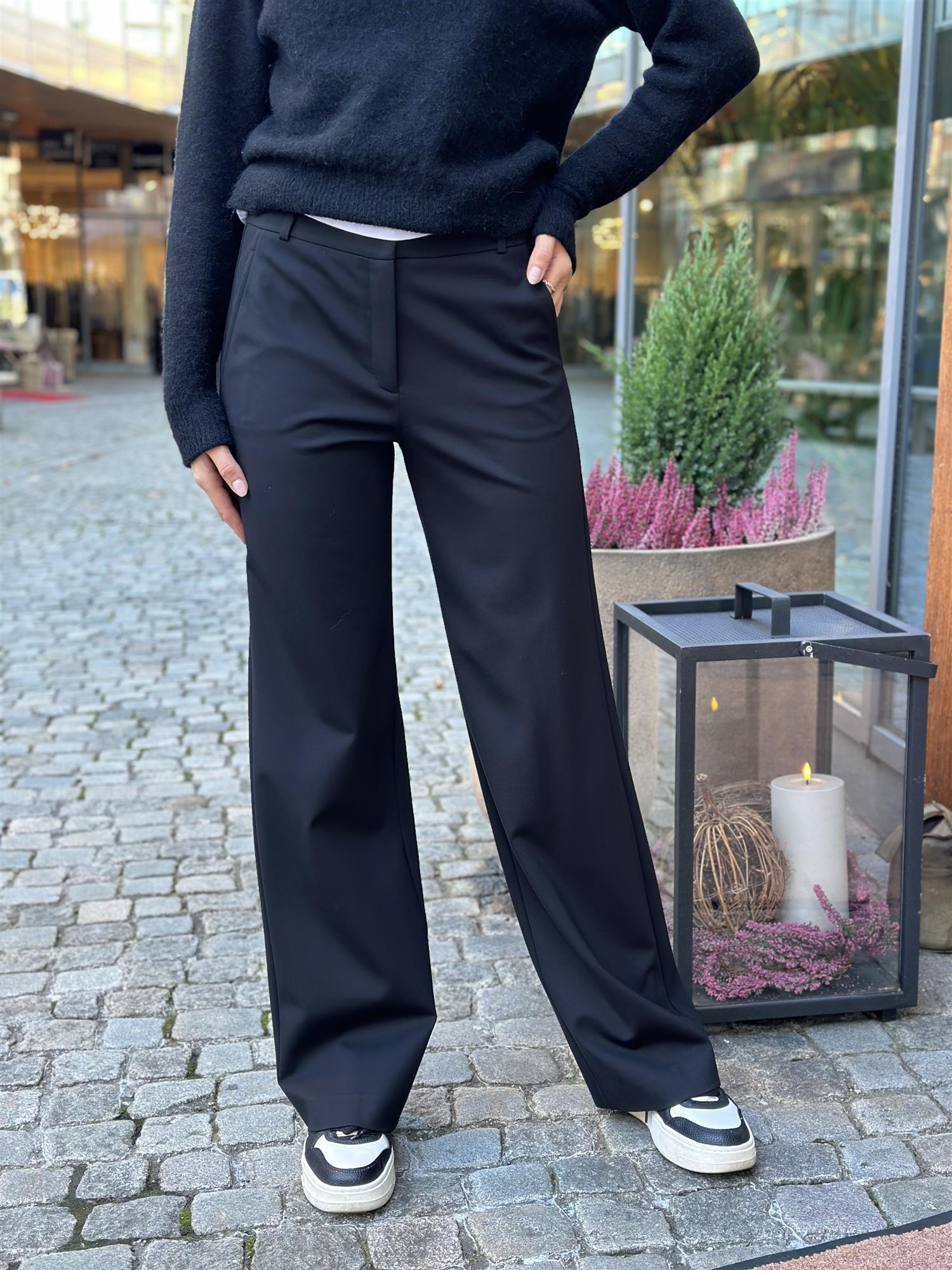 Tarita-L Trouser, Black (LONG)
