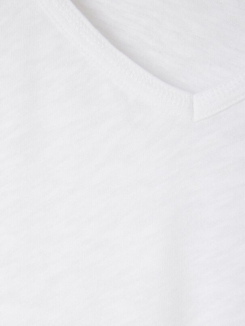 Sonoma Longlseeve V-neck, White