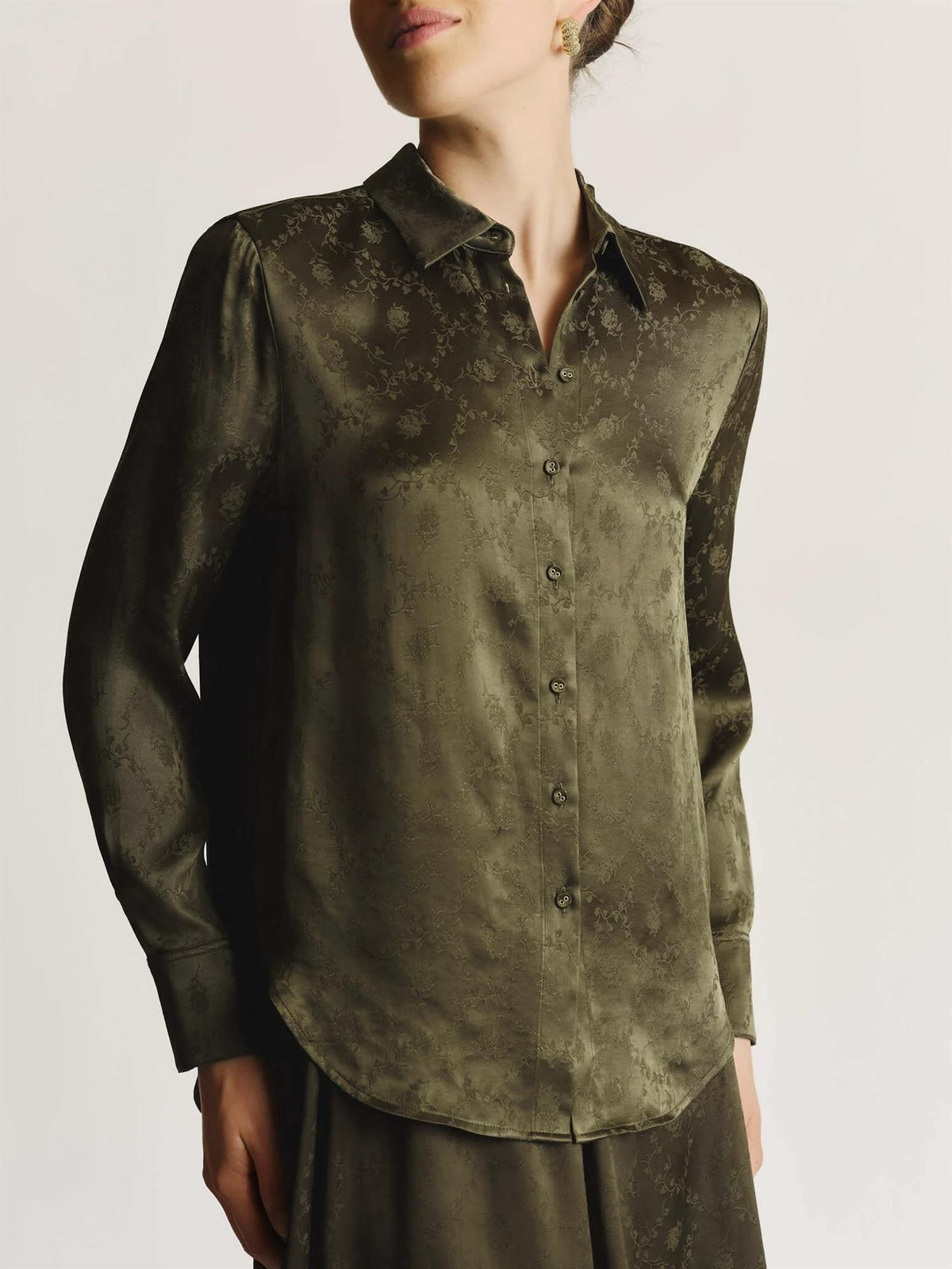 Jacquard Shirt, Green