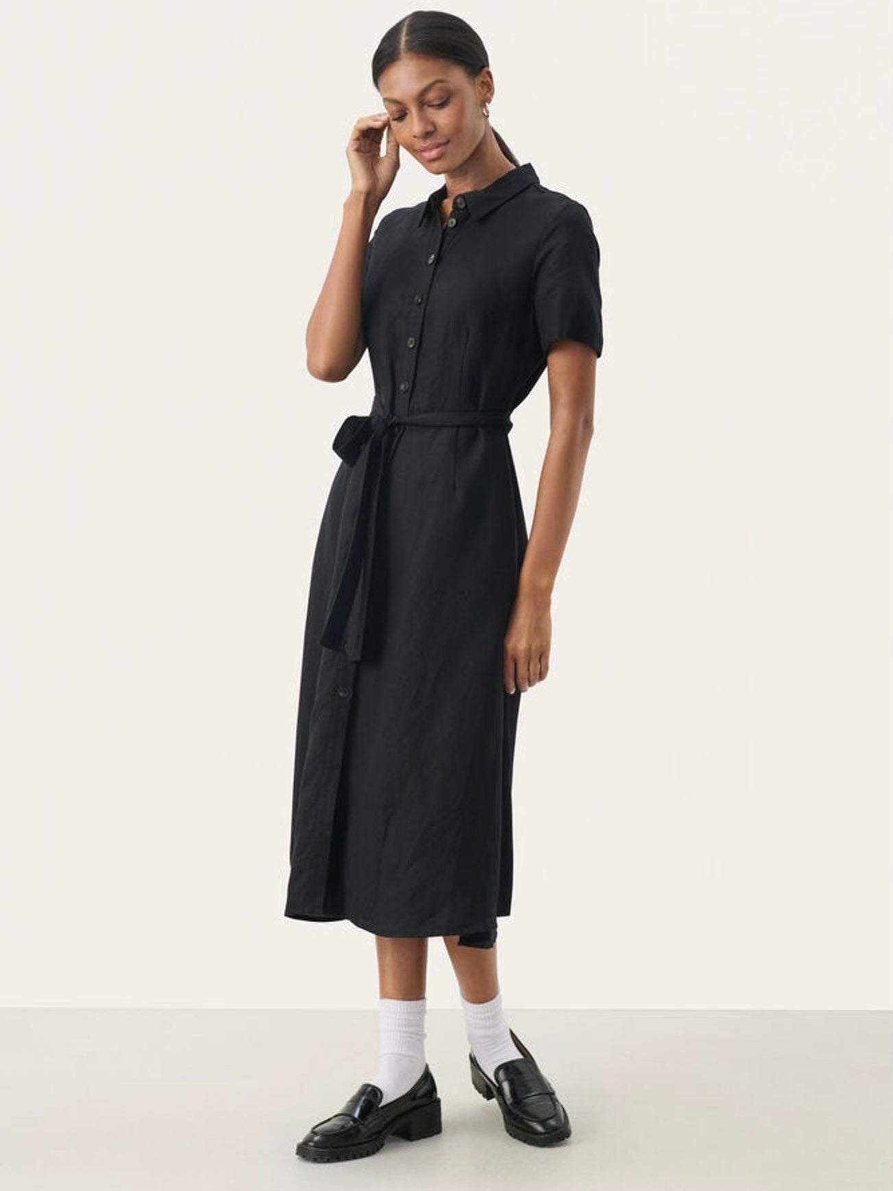 Eflin PW Dress, Black